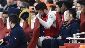 جيرو ما بين «دكّة» أرسنال وفولفسبورغ.. في الموسم المقبل