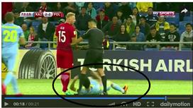 بالفيديو - لاعب «مكار» يتحول من «عداد الموتى» إلى «سوبر مان».. خلال ثواني!