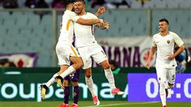 بالفيديو.. ذئاب العاصمة روما تمكر بفيورنتينا على أرضه وبين جمهوره