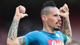 هامسيك يُطيح برقم مارادونا التاريخي مع نابولي