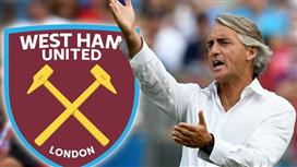 دليل قوي على اقتراب مانشيني من تدريب وست هام