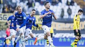 بالفيديو - متذيل الترتيب دارمشتات يحقق فوزاً صادماً يهدد المركز الرابع لـ دورتموند المترنح !!