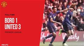 بالفيديو- أخيراً، ومع الشكر لويست بروميتش.. اليونايتد يكسر عقدة المركز السادس بثلاثية على ميدلزبره !