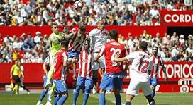 بالفيديو - أشبيلية يتعادل سلبيا مع ضيفه خيخون ويضيع فرصة استعادة المركز الثالث من أتلتيكو