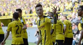بالفيديو - دورتموند يقتنص المركز الثالث من منافسه هوفنهايم بهدفي ريوس وأوباميانغ