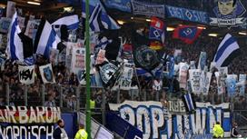 مشجعان ألمانيان يسرقان عارضة ملعب فريقهما .. والسبب!