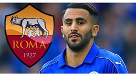 روما يزيد عرضه لرياض محرز