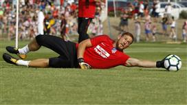 أتلتيكو مدريد وعقد جديد لحارسه أوبلاك خشية سان جيرمان