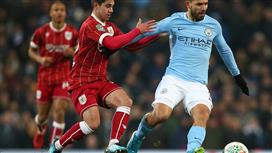 بالفيديو.. في الوقت القاتل، أجويرو يقتل جمال ليلة بريستول ويُذيقهم الخسارة