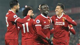 ليفربول يحقق رقماً مميزاً في تاريخ البريمر ليج وماني يحصد رقماً مميزاً مع كلوب