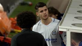 موراتا يعتذر لجماهير تشيلسي بعد ما حصل بينهما في مباراة بيرنلي