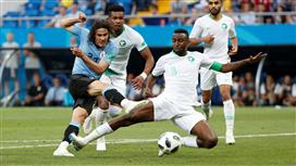 5 حقائق من موقعة الأوروجواي والسعودية وهزيمة الأخضر