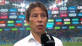 ما الذي قاله مدرب اليابان عقب الخروج المؤلم أمام بلجيكا ؟