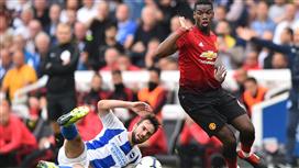 بوغبا يوجه رسالة لجماهير يونايتد بعد صدمة برايتون